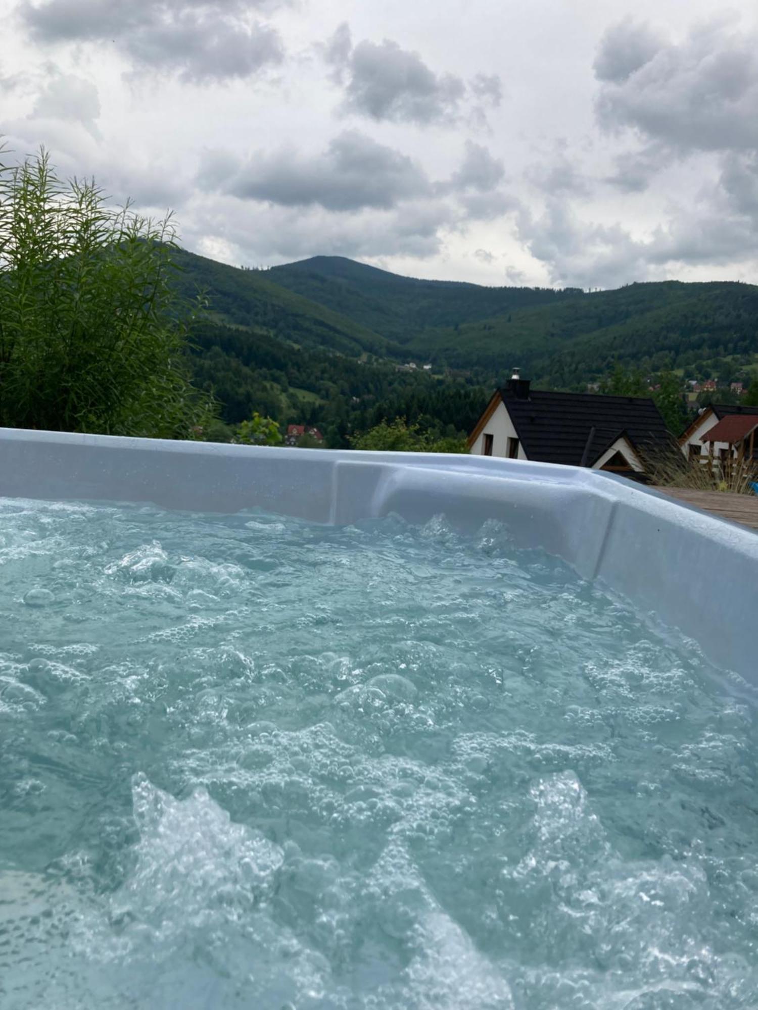 הוילה Zawoja Nad Korona Z Jacuzzi מראה חיצוני תמונה