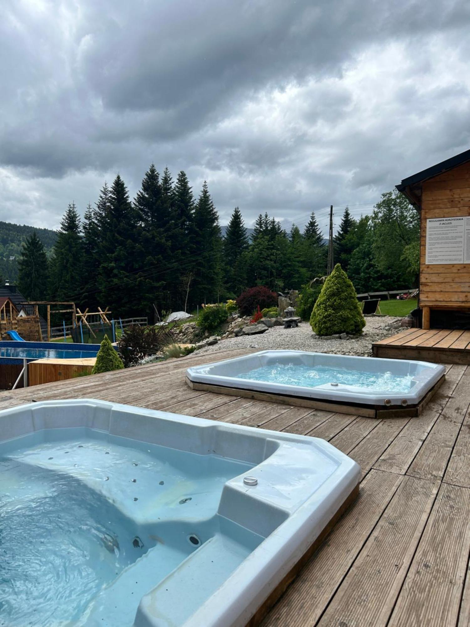 הוילה Zawoja Nad Korona Z Jacuzzi מראה חיצוני תמונה
